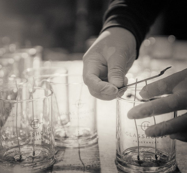How It’s Made: Glasshouse Fragrances’ Signature Soy Wax Candles