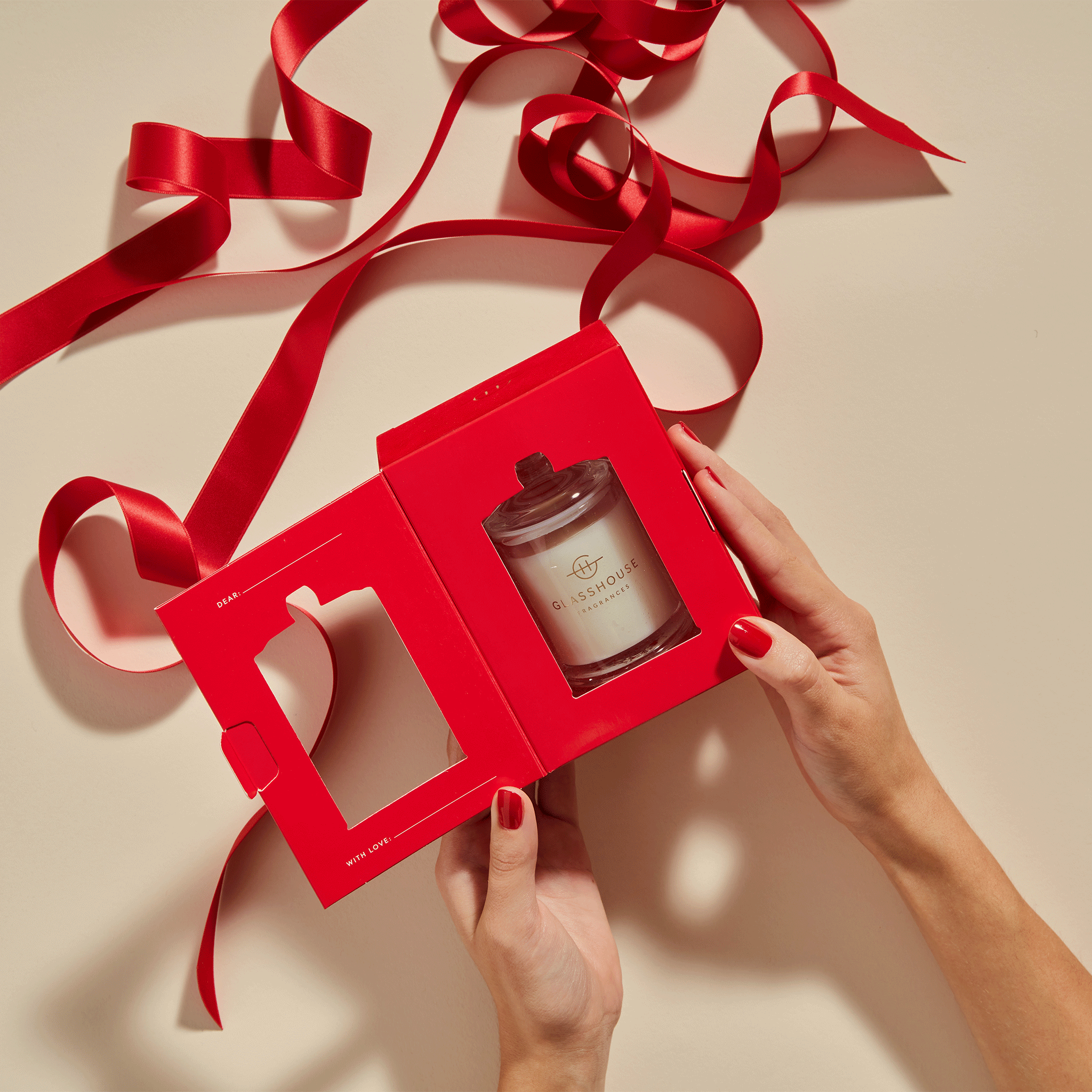 Night Before Christmas Candle Gift Card